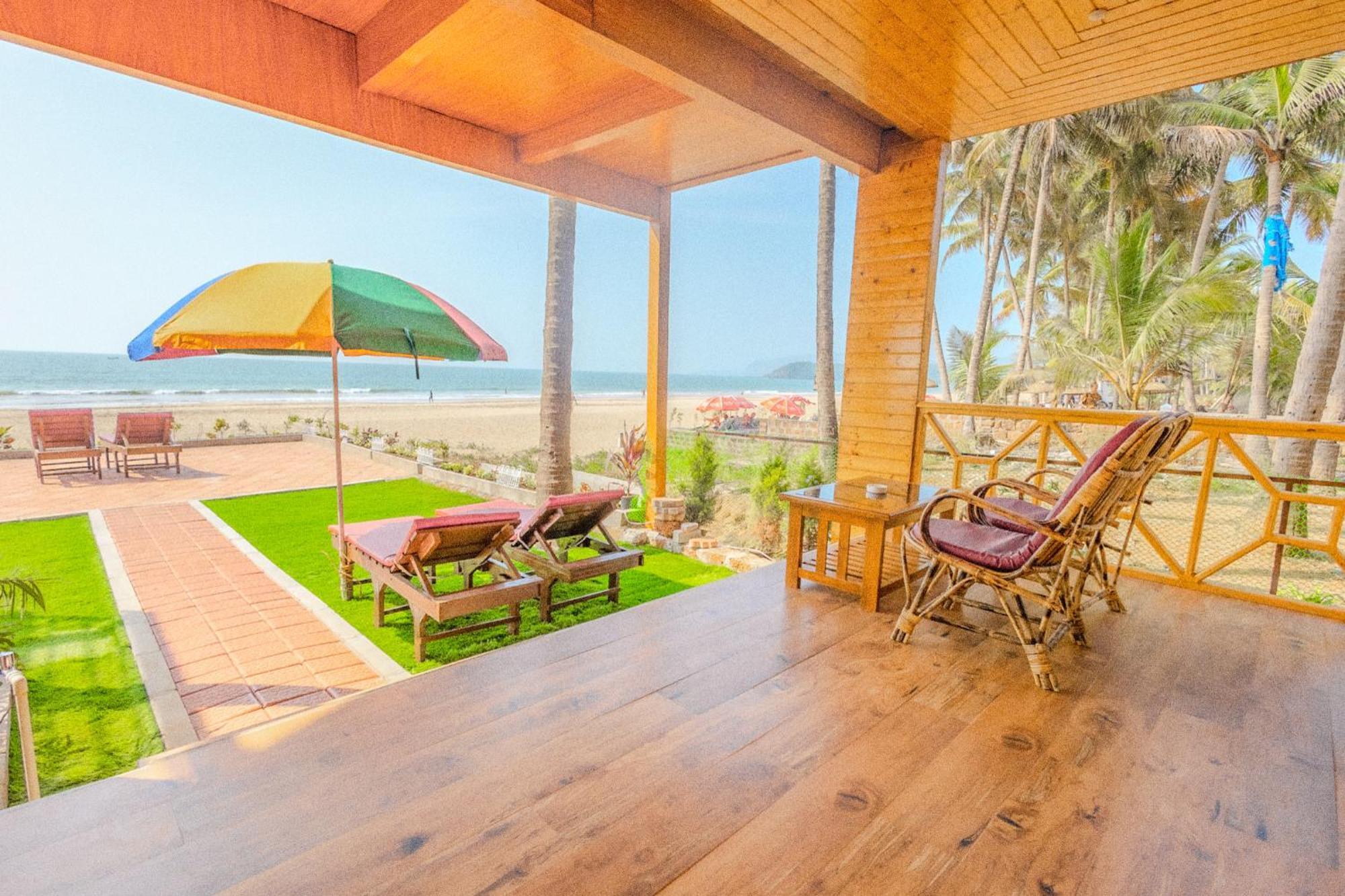 The O2H Agonda Beach Resort Bagian luar foto