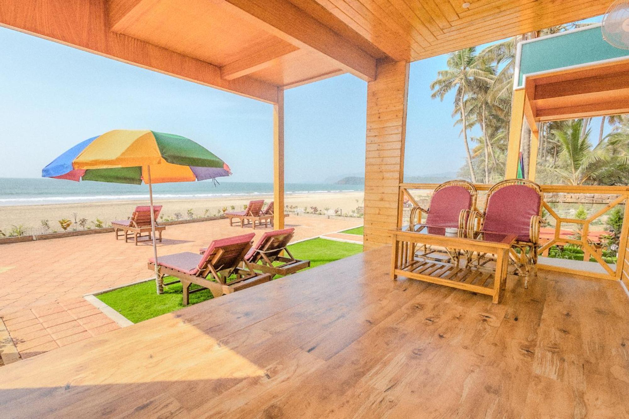 The O2H Agonda Beach Resort Bagian luar foto